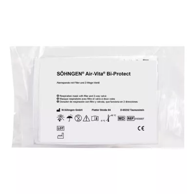 AIR-VITA Bi-Protect beademingsmasker, 1 st AIR-VITA Bi-Protect beademingsmasker, 1 st