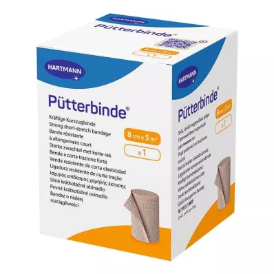 PÜTTER Verband 8 cmx5 m, 1 stuk