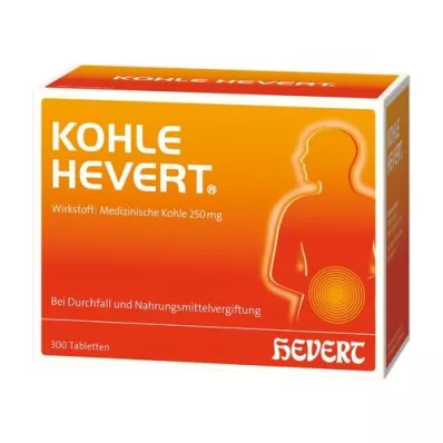 KOHLE Hevert tabletten, 300 stuks