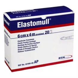 ELASTOMULL 6 cmx4 m elastische fixatieband 2100, 20 stuks