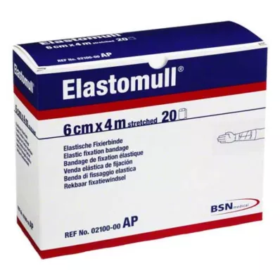 ELASTOMULL 6 cmx4 m elastische fixatieband 2100, 20 stuks