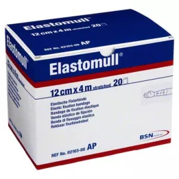 ELASTOMULL 12 cmx4 m elastische fixatieband 2103, 20 stuks