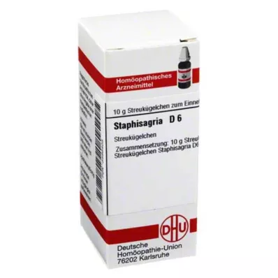 STAPHISAGRIA D 6 bolletjes, 10 g