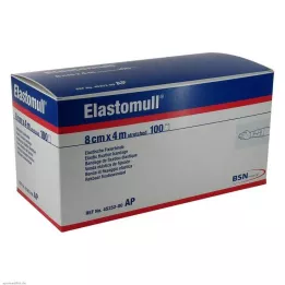 ELASTOMULL 8 cmx4 m elastische fixatieband 45252, 100 stuks