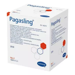 PAGASLING Gaasjes niet-steriel maat 2 walnoot, 1000 stuks