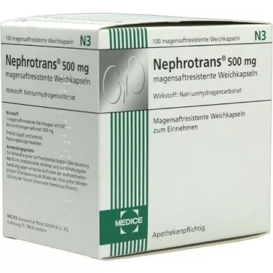 NEPHROTRANS enterische capsules, 100 stuks