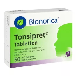 TONSIPRET Tabletten, 50 stuks
