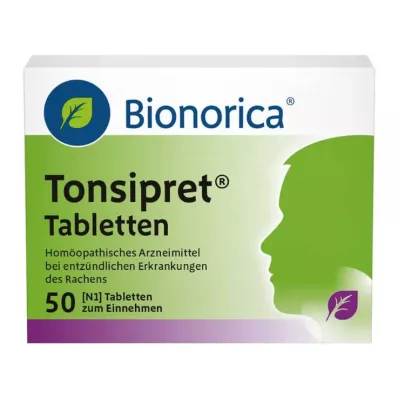 TONSIPRET Tabletten, 50 stuks TONSIPRET Tabletten, 50 stuks