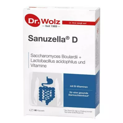 SANUZELLA D Cellulose-capsules, 60 capsules