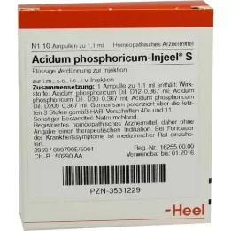 ACIDUM PHOSPHORICUM INJEEL S Ampullen, 10 stuks