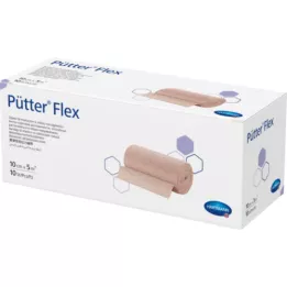 PÜTTER Flex zwachtel 10 cmx5 m, 10 stuks