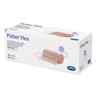 PÜTTER Flex zwachtel 10 cmx5 m, 10 stuks PÜTTER Flex zwachtel 10 cmx5 m, 10 stuks