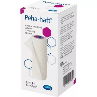 PEHA-HAFT Fixatieverband latexvrij 10 cmx4 m, 1 st