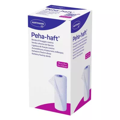PEHA-HAFT Fixatieverband latexvrij 10 cmx4 m, 1 st PEHA-HAFT Fixatieverband latexvrij 10 cmx4 m, 1 st