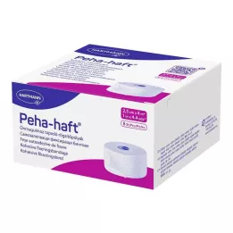 PEHA-HAFT Fixatieverband latexvrij 2,5 cmx4 m, 8 stuks