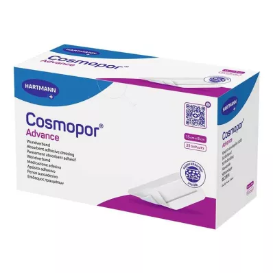 COSMOPOR Advance wondverband 8x15 cm, 25 stuks