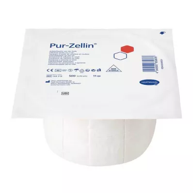 PUR-ZELLIN 4x5 cm niet-steriele rol van 500 stuks, 1 pc