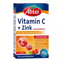 ABTEI Vitamine C plus Zink zuigtabletten, 30 capsules
