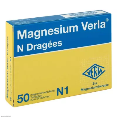 MAGNESIUM VERLA N Omhulde tabletten