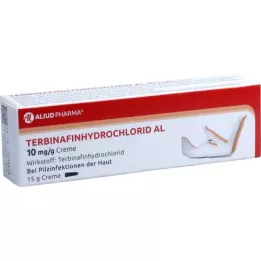 TERBINAFINHYDROCHLORID AL 10 mg/g crème, 15 g