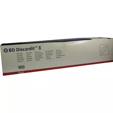 BD DISCARDIT II Spuit 5 ml, 100X5 ml