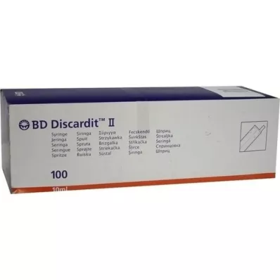 BD DISCARDIT II Spuit 10 ml, 100X10 ml