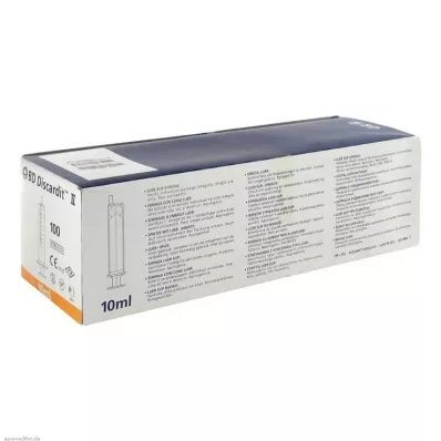 BD DISCARDIT II Spuit 10 ml, 100X10 ml BD DISCARDIT II Spuit 10 ml, 100X10 ml