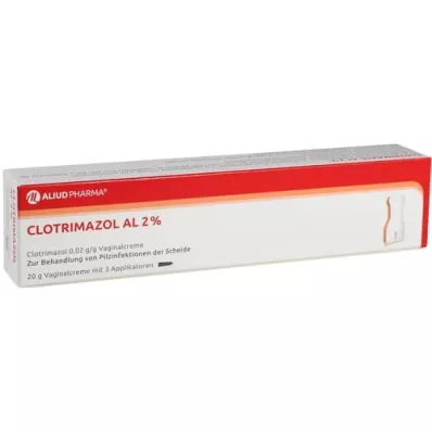 CLOTRIMAZOL AL 2% vaginale crème, 20 g