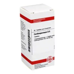 CARDIOSPERMUM D 6 tabletten, 80 stuks