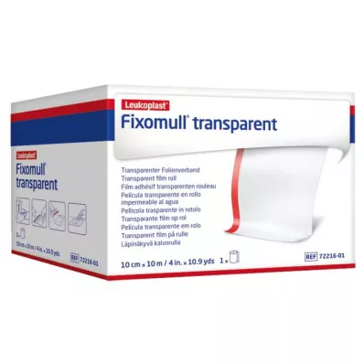 FIXOMULL transparant 10 cmx10 m, 1 st