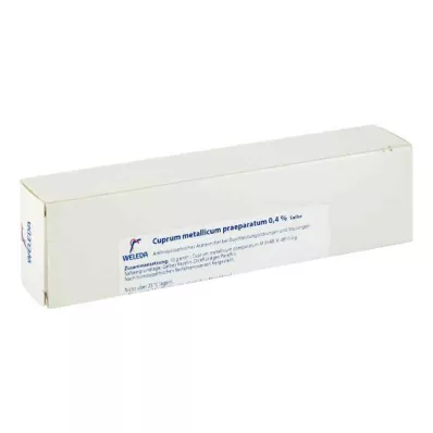 CUPRUM METALLICUM praep.0.4% zalf, 65 g CUPRUM METALLICUM praep.0.4% zalf, 65 g