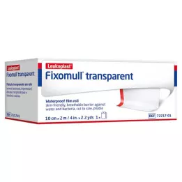 FIXOMULL transparant 10 cmx2 m, 1 st