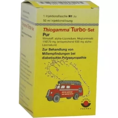 THIOGAMMA Turbo Set Pur injectieflacons, 50 ml