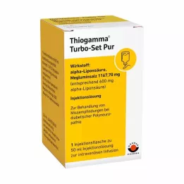 THIOGAMMA Turbo Set Pur injectieflacons, 50 ml