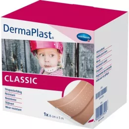 DERMAPLAST CLASSIC Wondpleister 8 cmx5 m, 1 st