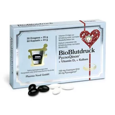 BIO BLUTDRUCK Dragees+capsules Pharma Nord combip., 1 p BIO BLUTDRUCK Dragees+capsules Pharma Nord combip., 1 p