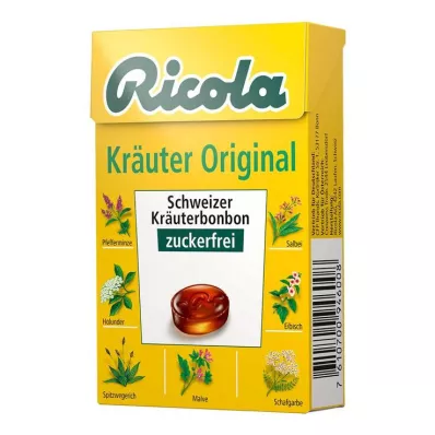 RICOLA o.Z.Box Kruidensnoepjes, 50 g