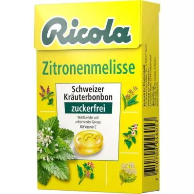 RICOLA o.Z.Box Citroenmelisse snoepjes, 50 g