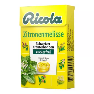 RICOLA o.Z.Box Citroenmelisse snoepjes, 50 g RICOLA o.Z.Box Citroenmelisse snoepjes, 50 g