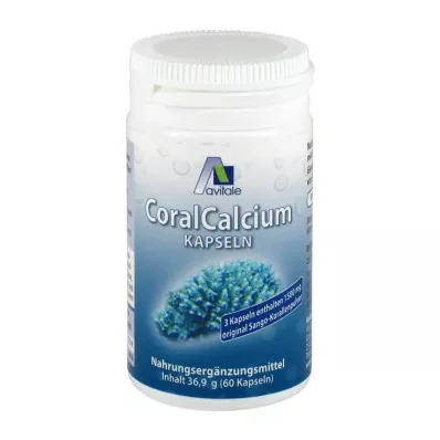 CORAL CALCIUM Capsules 500 mg, 60 stuks CORAL CALCIUM Capsules 500 mg, 60 stuks
