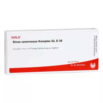 SINUS CAVERNOSUS Complex GL D 30 Ampullen, 10X1 ml SINUS CAVERNOSUS Complex GL D 30 Ampullen, 10X1 ml