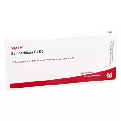 SYMPATHICUS GL D 5 ampullen, 10X1 ml SYMPATHICUS GL D 5 ampullen, 10X1 ml