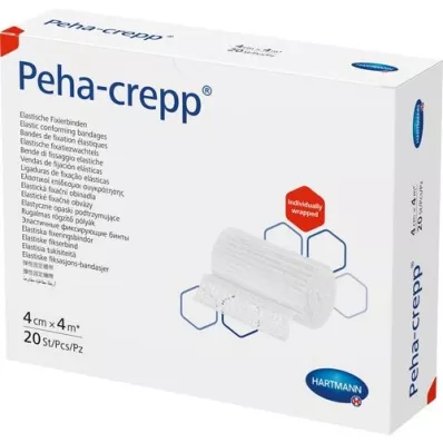 PEHA CREPP Fixatieverband 4 cmx4 m, 1 st