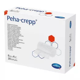Peha Crepp bevestigingsverband 6 cm x 4 m, 20 st