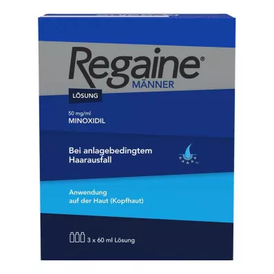 REGAINE Oplossing voor mannen, 3X60 ml