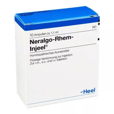 NERALGO Rhem Injeel Ampullen, 10 stuks NERALGO Rhem Injeel Ampullen, 10 stuks