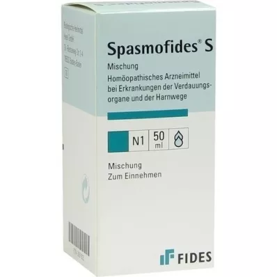 SPASMOFIDES S druppels, 50 ml