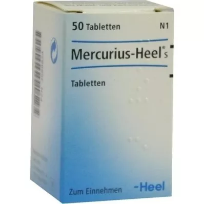 MERCURIUS HEEL S Tabletten, 50 stuks