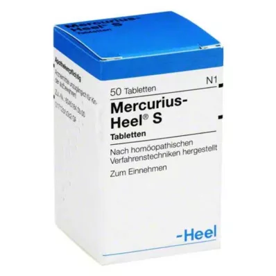 MERCURIUS HEEL S Tabletten, 50 stuks MERCURIUS HEEL S Tabletten, 50 stuks