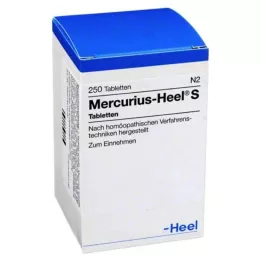 MERCURIUS HEEL S Tabletten, 250 stuks